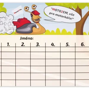 Rozvrh hodin MotoZem Přímo Od Výrobce