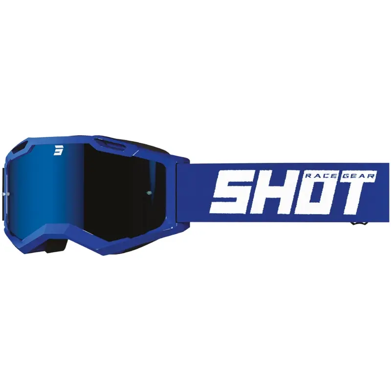 Nakupujte Hned Motokrosové brýle Shot Assault 2.0 Solid modré s iridiovým plexi