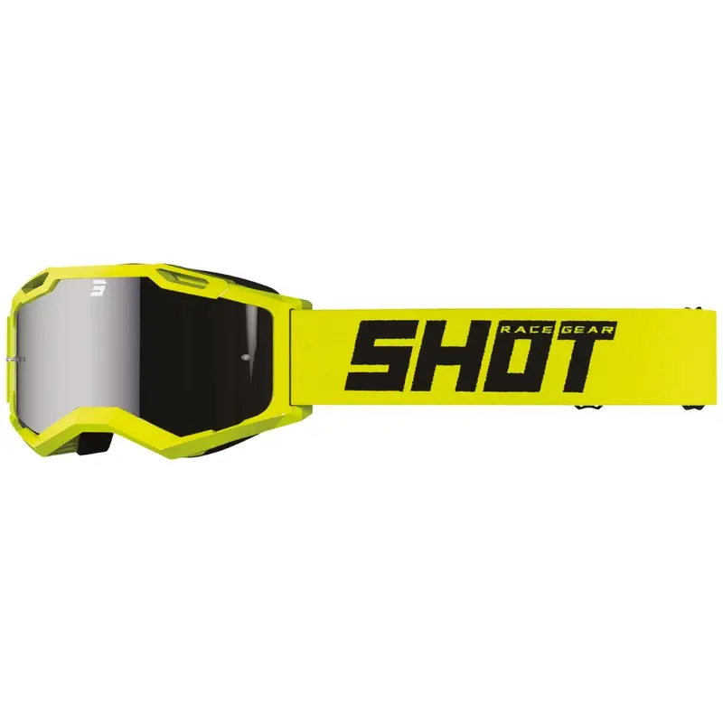 Motokrosové brýle Shot Assault 2.0 Solid fluo žluté s iridiovým sklem Akce