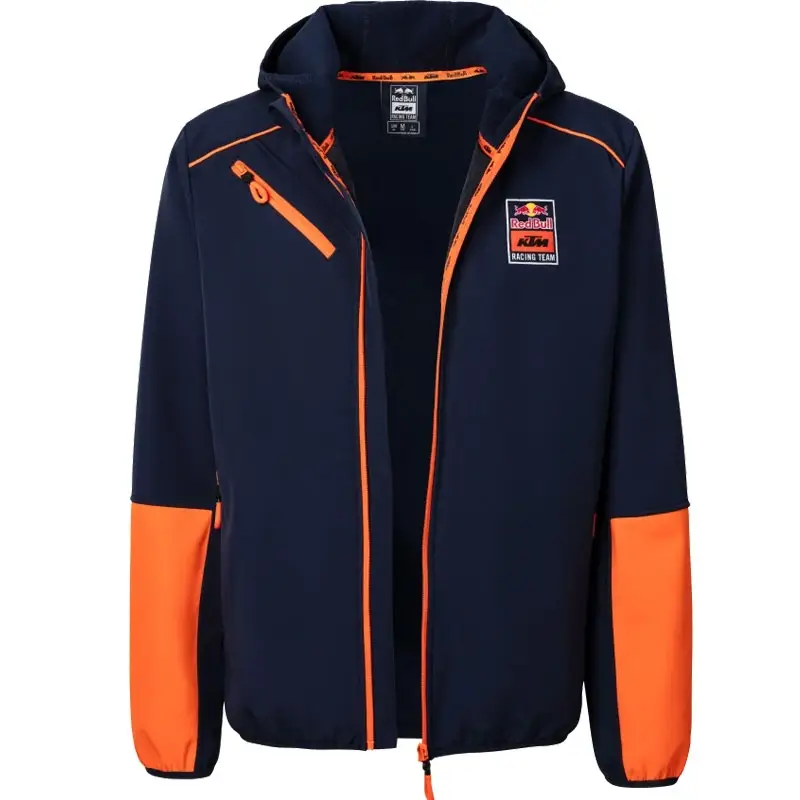 Softshellová bunda KTM Red Bull Racing Grid modro-oranžová Expresní Doručení