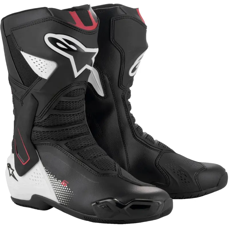 Boty na motorku Alpinestars SMX-6 3 černo-bílo-červené Novinka