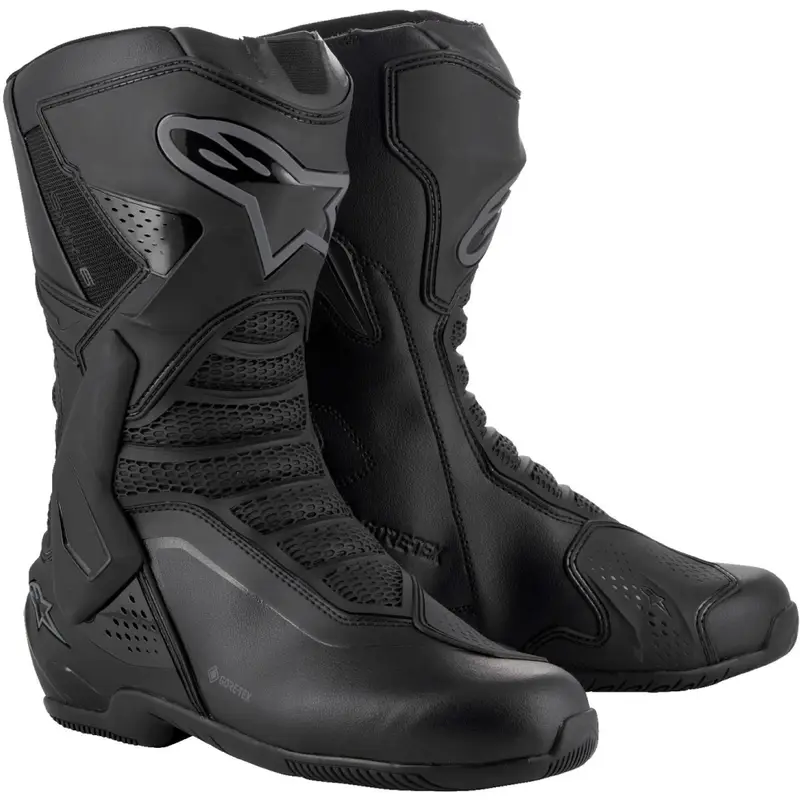 Boty na motorku Alpinestars SMX-6 3 Gore-Tex černo-tmavě šedé Nejlepší Volba