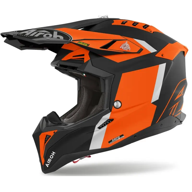Must-Have Motokrosová helma Airoh Aviator 3 Glory oranžová matná
