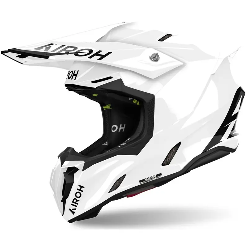 Motokrosová helma Airoh Twist 3 Color bílá lesklá Cenově Výhodný