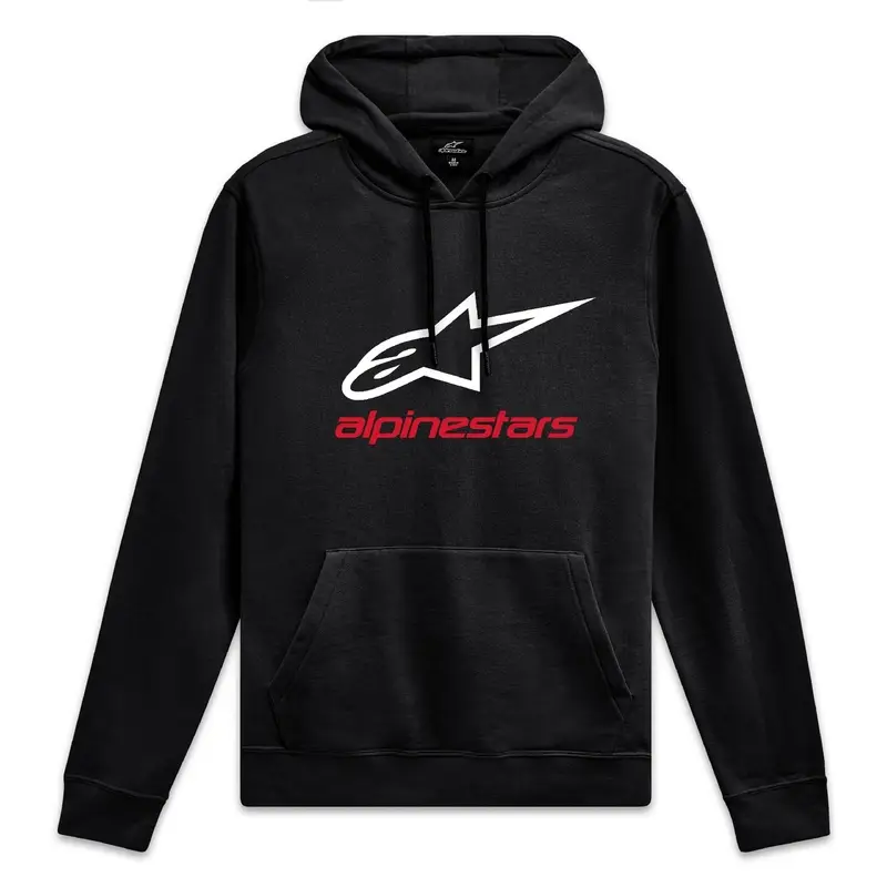 Výprodej Mikina Alpinestars Always Hoodie 3 černo-bílo-červená