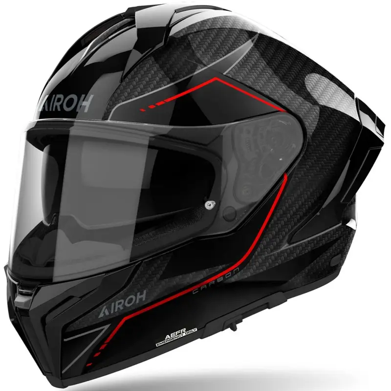 Cenově Výhodný Integrální helma na motorku Airoh MATRYX Carbon lesklá černá