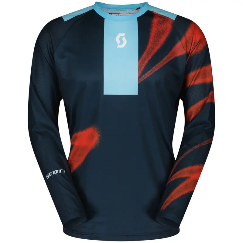 Motokrosový dres SCOTT EVO Dirt modro-červený výprodej Vrácení Zdarma