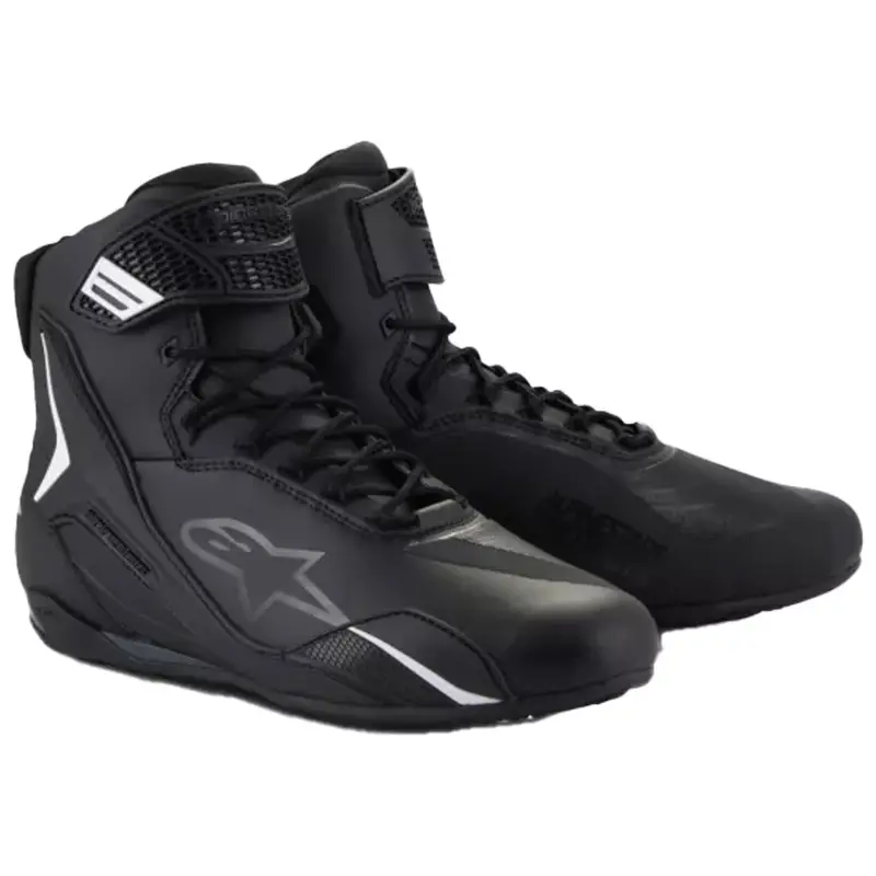Boty na motorku Alpinestars Faster-4 černé Výhodná Nabídka