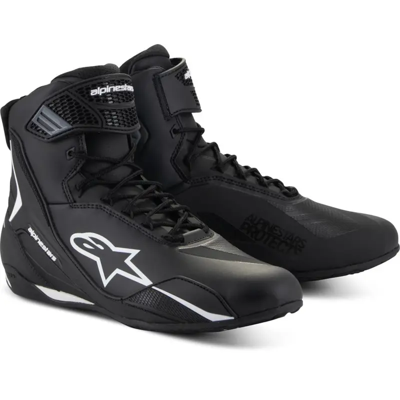 Bezpečná Platba Boty na motorku Alpinestars Faster-4 černo-bílé