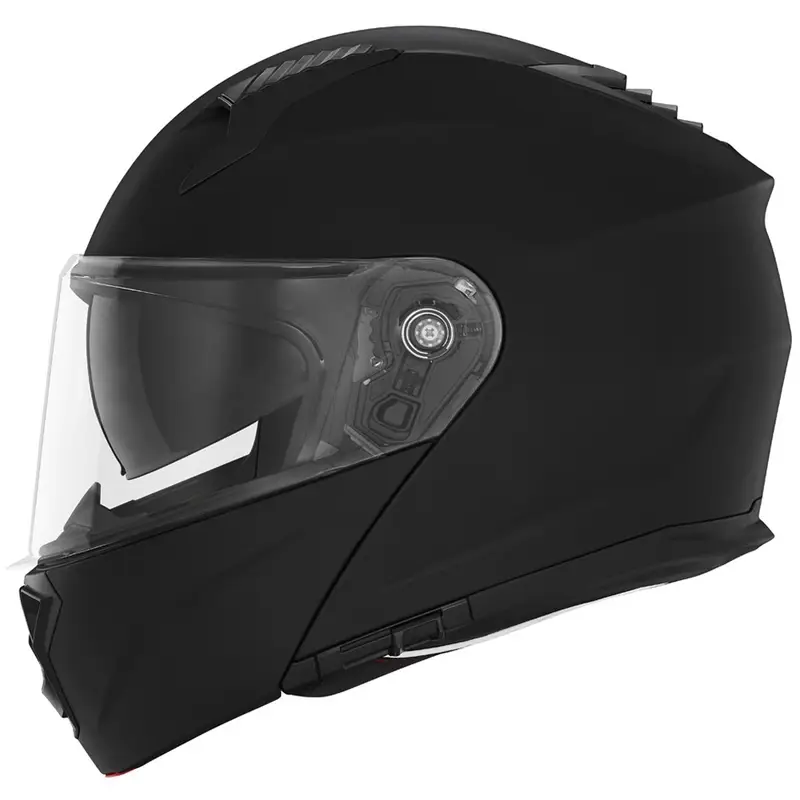 Vyklápěcí helma na motorku NOX N968 matná černá Levný