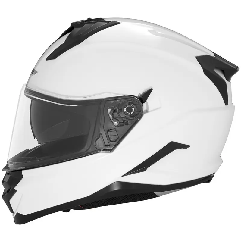 Integrální helma na motorku NOX N304S bílá Vrácení Zdarma