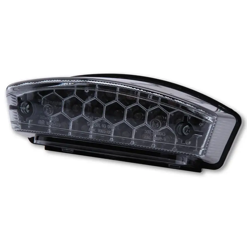 Novinka Zadní světlo na motorku Highsider Smart Monster LED tónované
