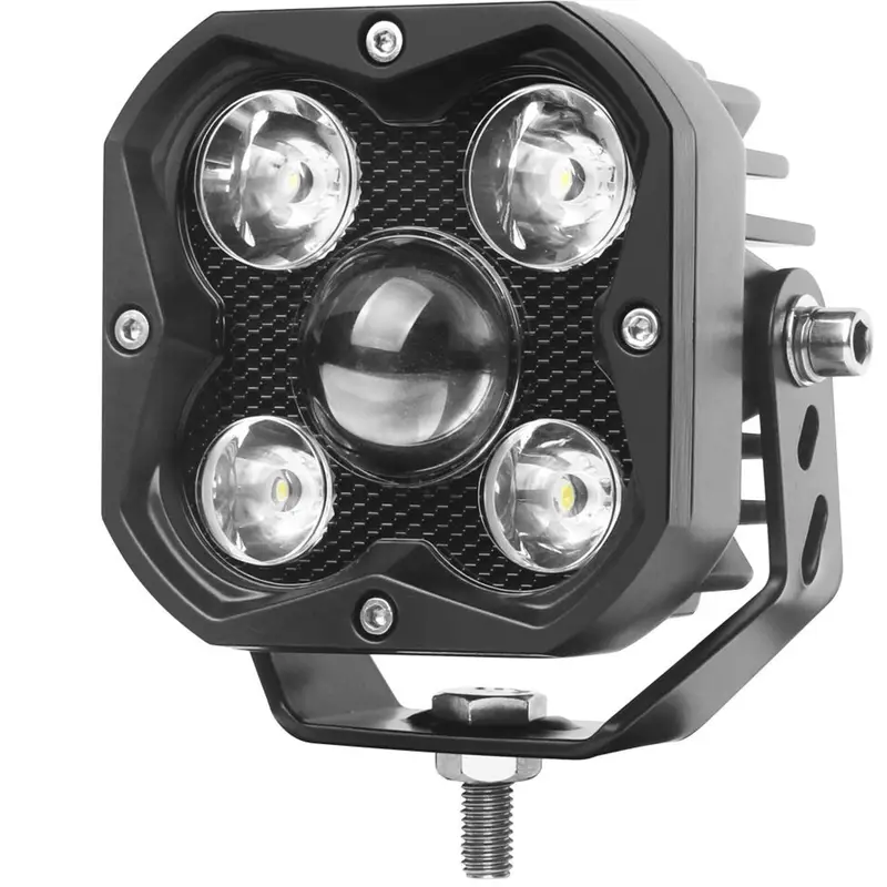 LED světlo SHARK LED Driving Light with Laser LED 3,2" 40 W černé Odeslání Ihned