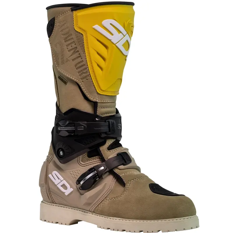 Sleva Boty na motorku SiDi Adventure Gore-Tex 2 okrové pískové