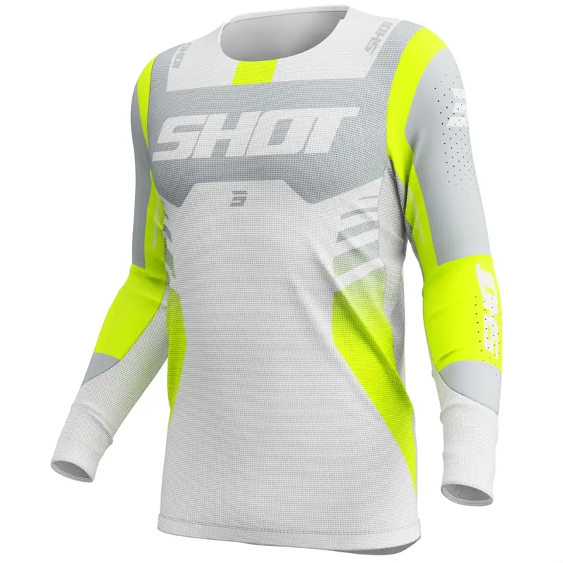 Cenově Výhodný Motokrosový dres Shot Aerolite Sprint šedý