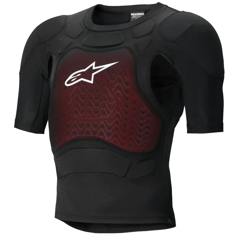 Rychlé Dodání Chránič těla Alpinestars Bionic Plasma LT krátký rukáv černo-červeno-bílý