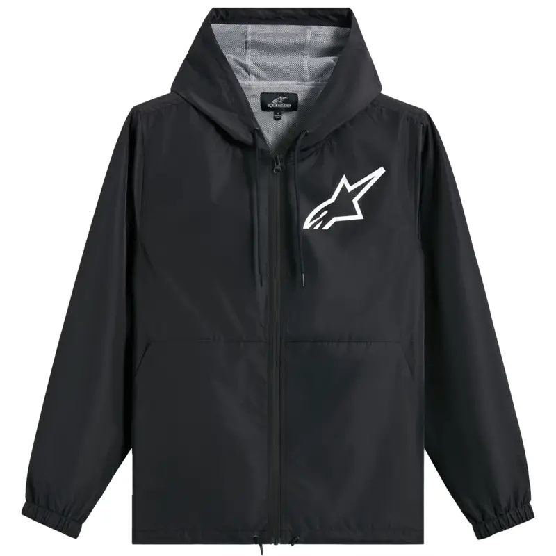 Bunda Alpinestars Speeder Chromium Windbreaker černo-bílá Nová Kolekce