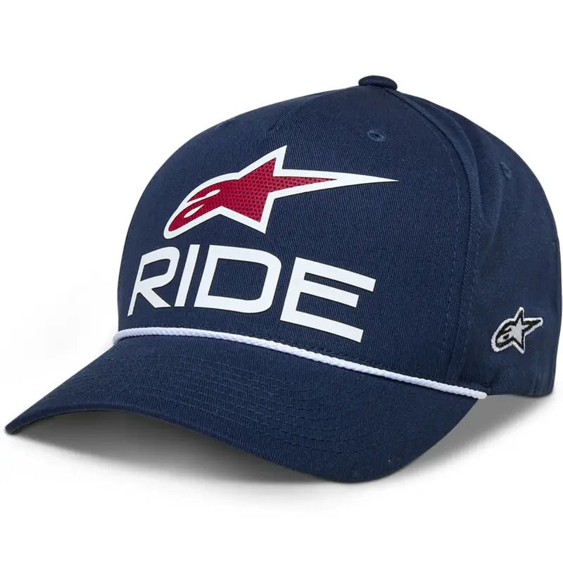 Kšiltovka Alpinestars Ride Comp Snapback modro-bílo-červená Vysoce Kvalitní