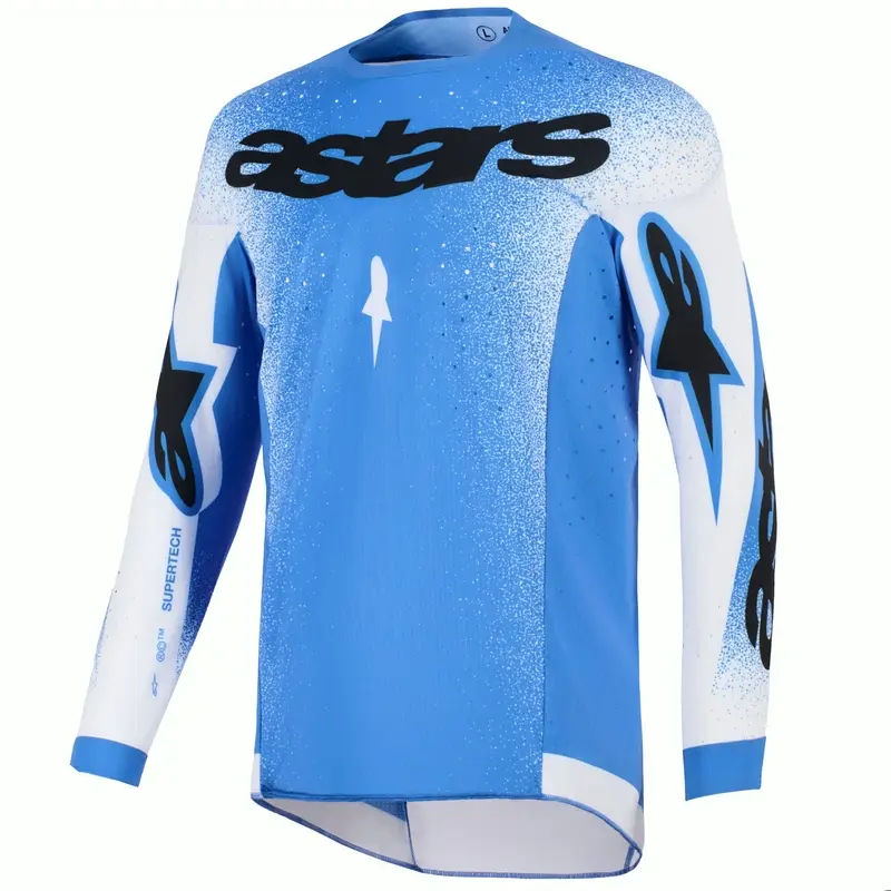 Akční Cena Motokrosový dres Alpinestars Supertech Scenz modro-bílý