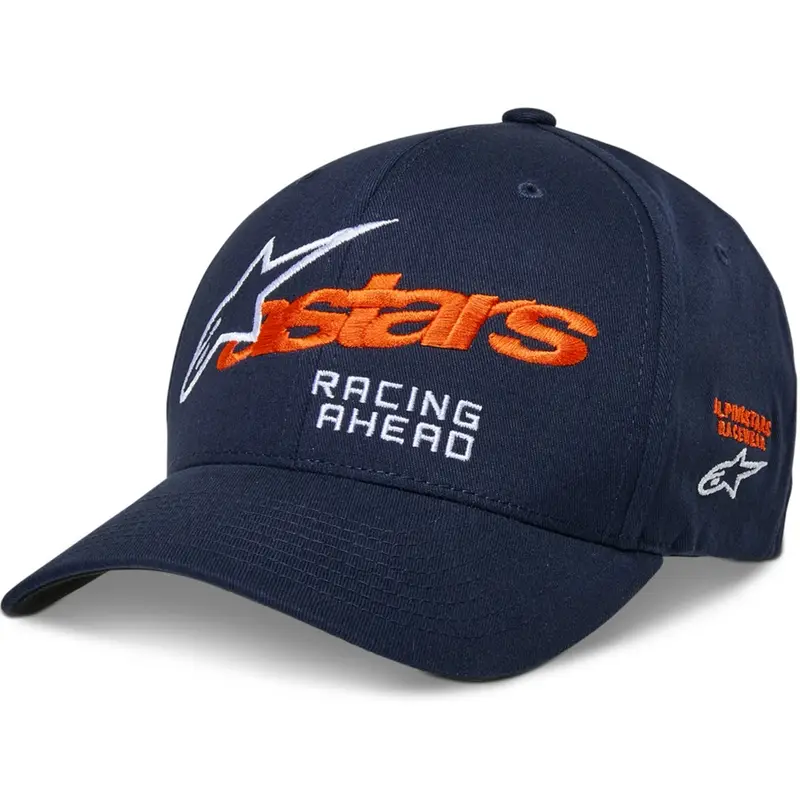 Vrácení Zdarma Kšiltovka Alpinestars Entitled modro-oranžová