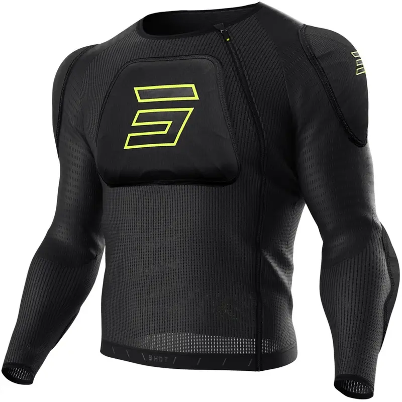 Nízká Cena Chránič těla Shot Vest Prime černo-fluo žlutý