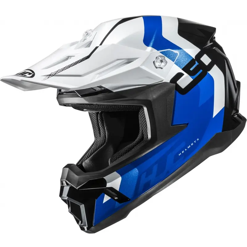 Motokrosová helma HJC C50 Primal MC2 modro-bílo-černá Dokud Zásoby Vydrží