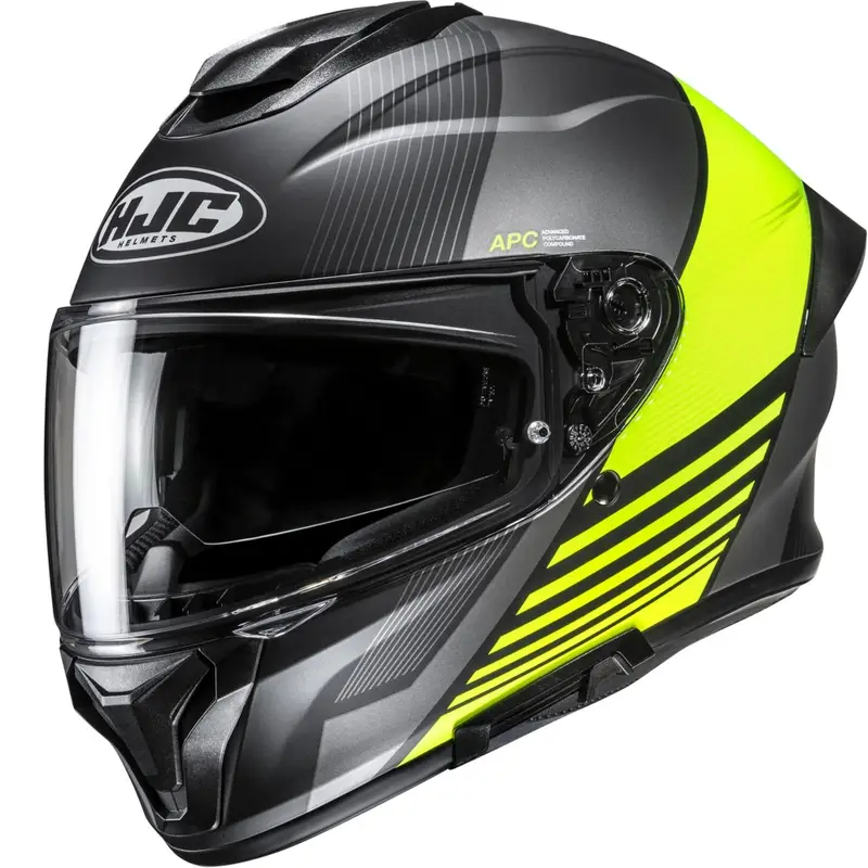 Sezónní Sleva Integrální helma na motorku HJC C71 Morix MC3HSF černo-šedo-fluo žlutá