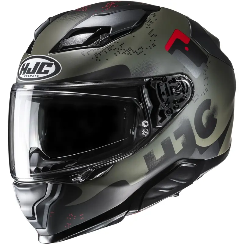 Levný Integrální helma na motorku HJC F71 Faco MC1SF khaki-černá