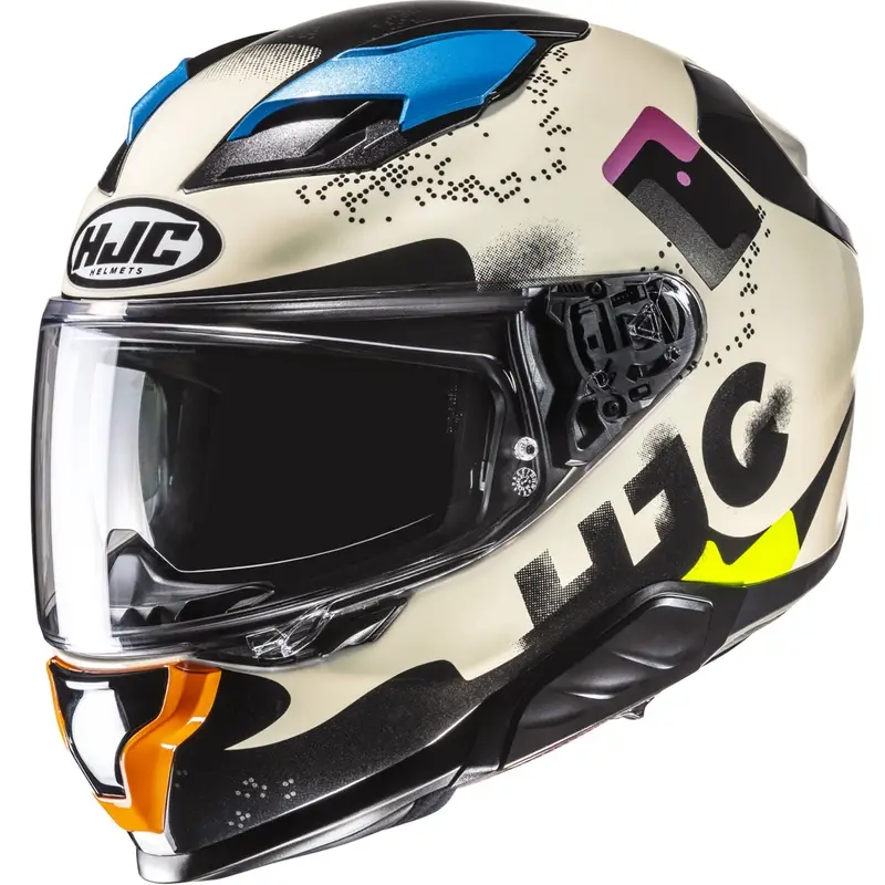 Integrální helma na motorku HJC F71 Faco MC28 multicolor Hit Sezóny