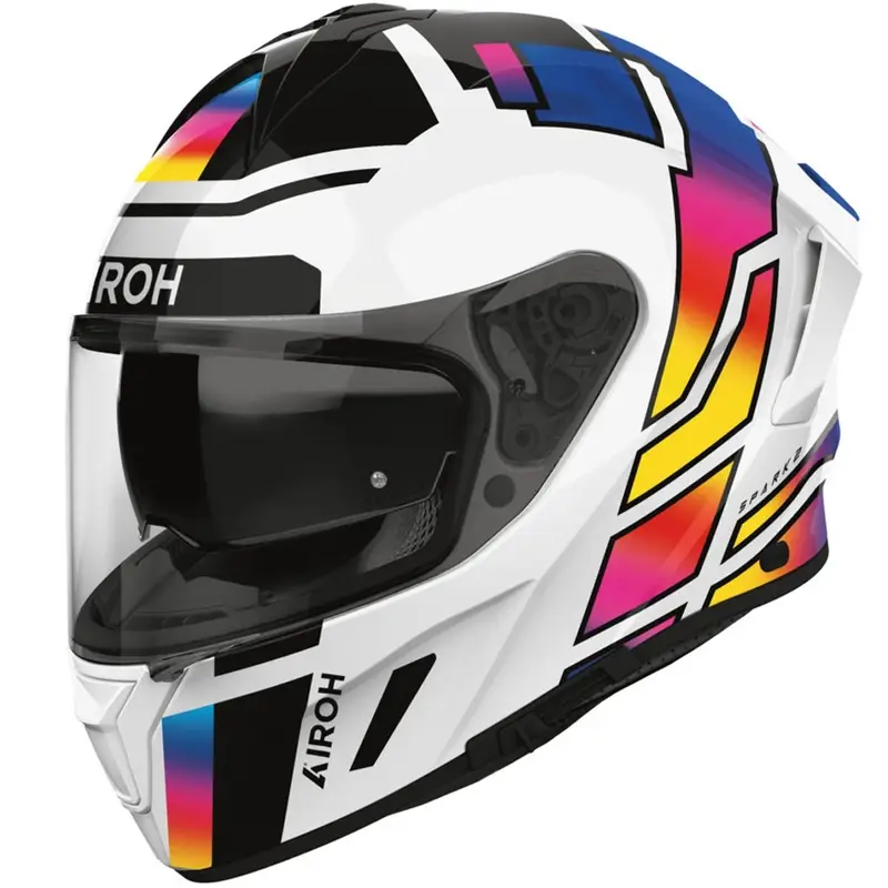 Integrální helma na motorku Airoh SPARK 2 Livery lesklá duhová Dokud Zásoby Vydrží