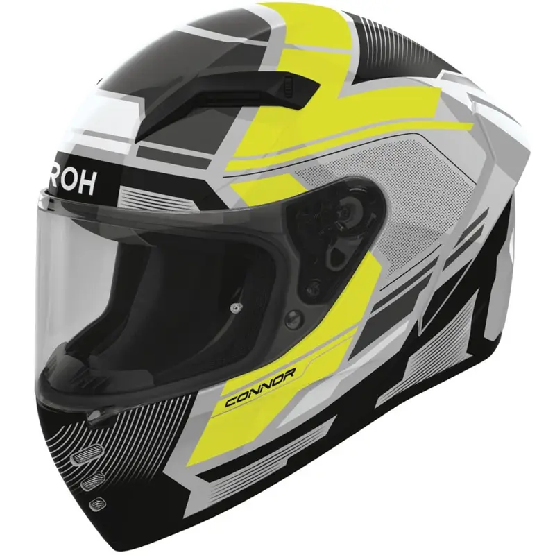 Integrální helma na motorku Airoh CONNOR Ego lesklá fluo žlutá Koupit Online