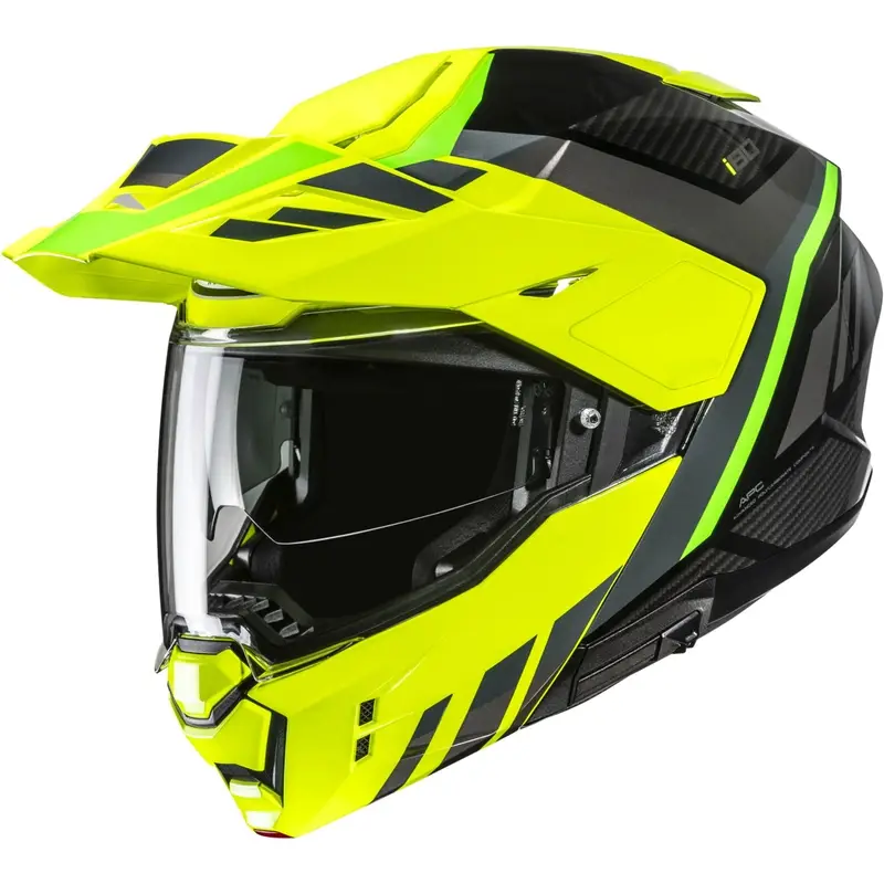 Výklopná helma na motorku HJC i80 Imes MC3H černo-fluo žluto-fluo zelená Pouze Dnes