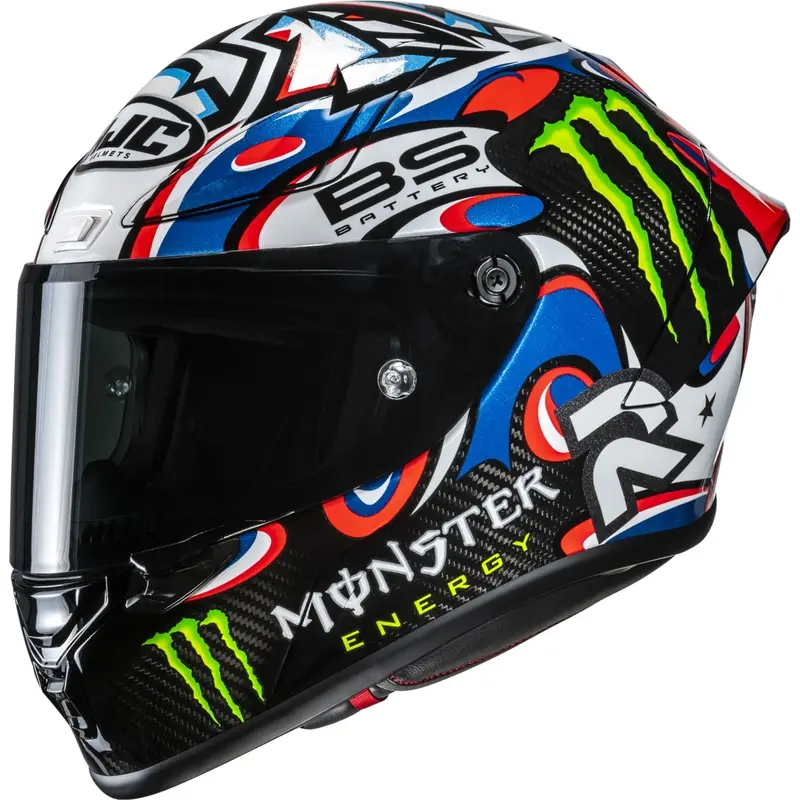 Nakupujte Hned Integrální helma na motorku HJC RPHA 1 V2 CARBON Quartararo Le Mans III MC25 multicolor