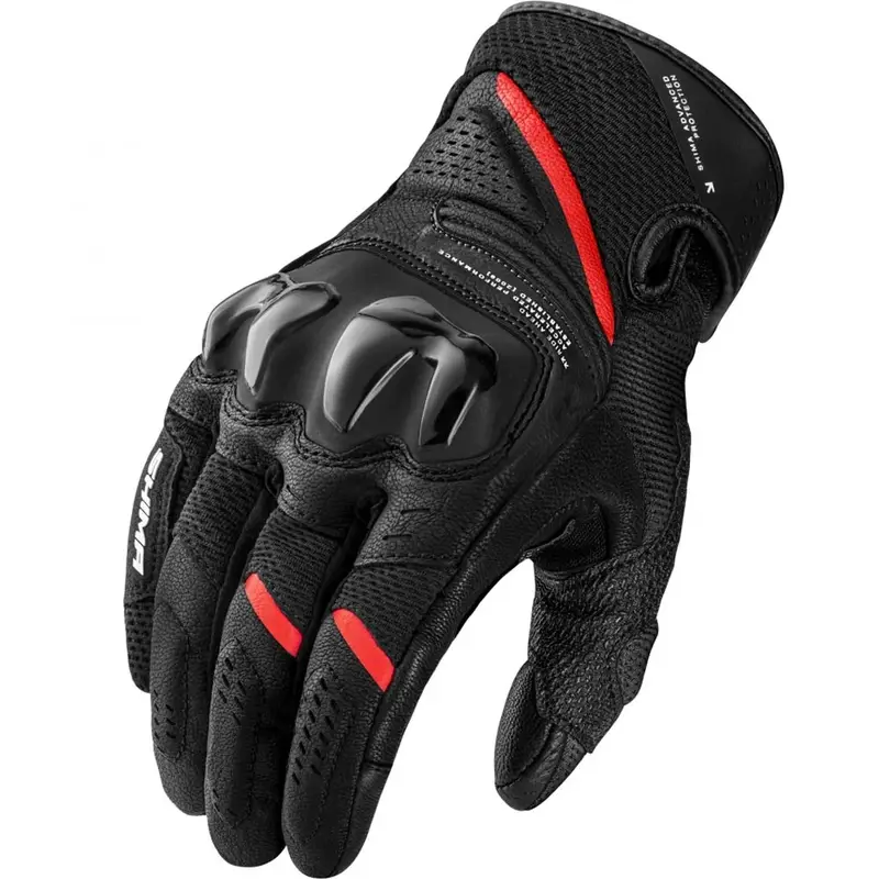 Rukavice na motorku Shima Spark 3.0 černo-červené Must-Have