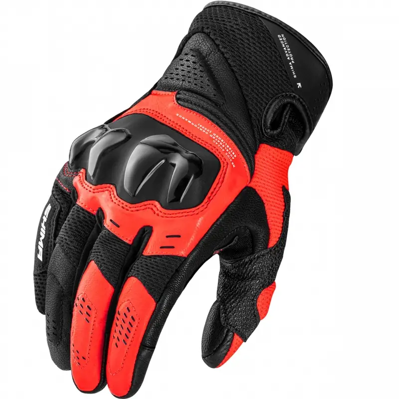 Přímo Od Výrobce Rukavice na motorku Shima Spark 3.0 fluo červené