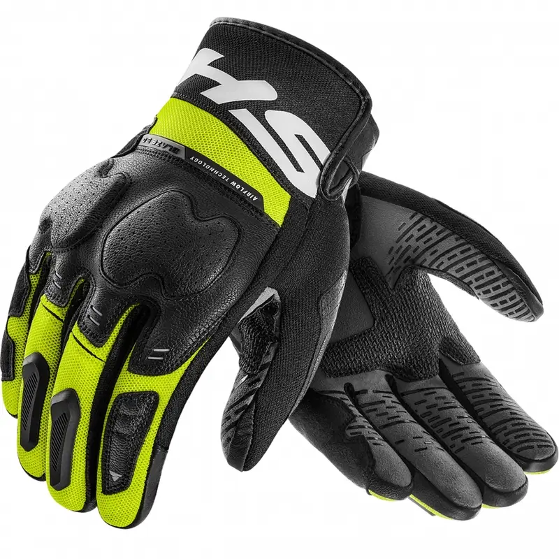 Novinka Rukavice na motorku Shima Blaze 3.0 fluo žluté