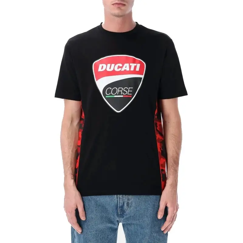 Tričko Ducati Corse CAMU DETAILS černé Objednat Nyní