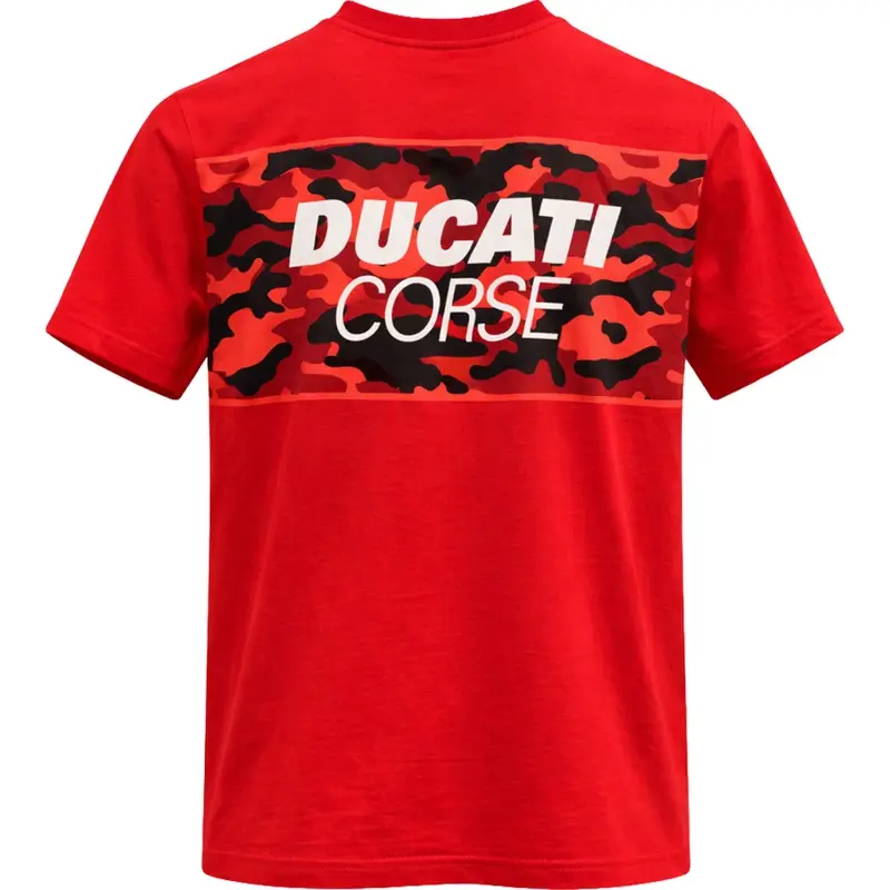 Tričko Ducati Corse CAMU červené Poslední Šance
