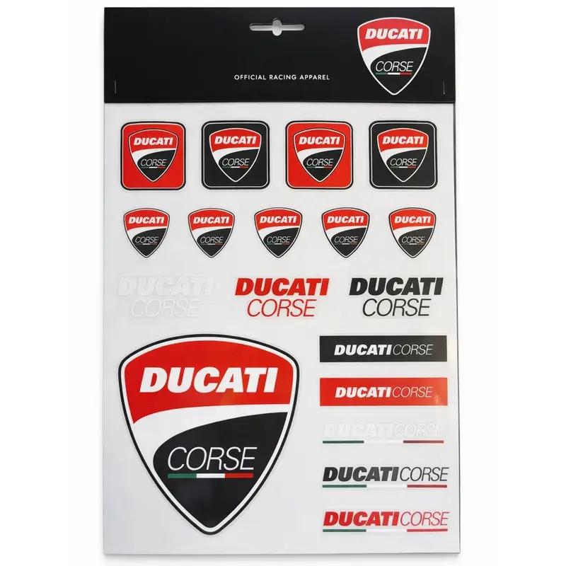 Nejprodávanější Nálepky Ducati Corse Big Sticker Set multicolor