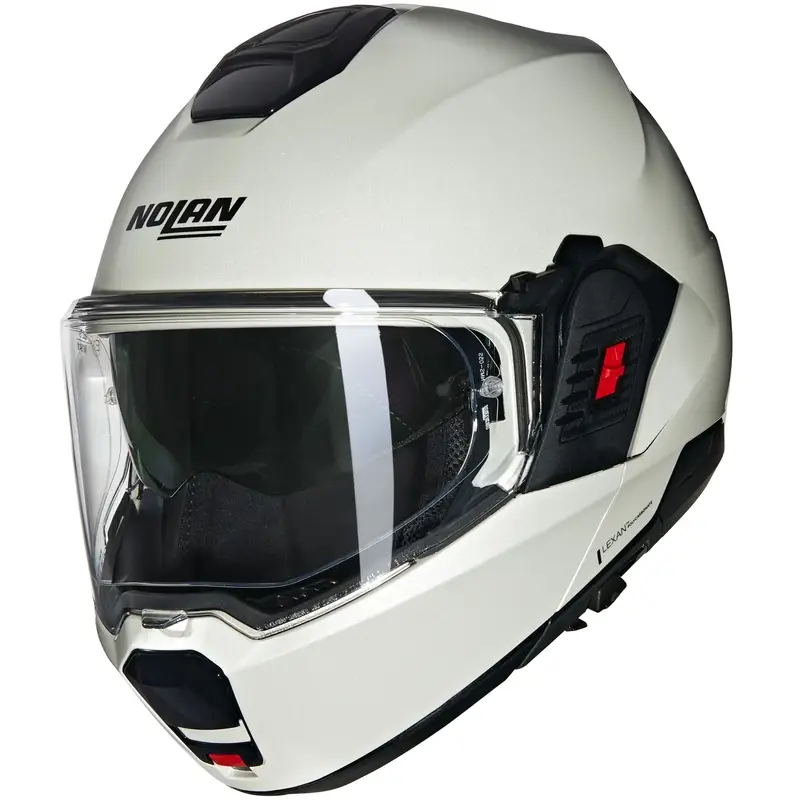 Překlápěcí helma na motorku Nolan N120-1 Classico Nobile N-COM 320 bílá Top Prodej
