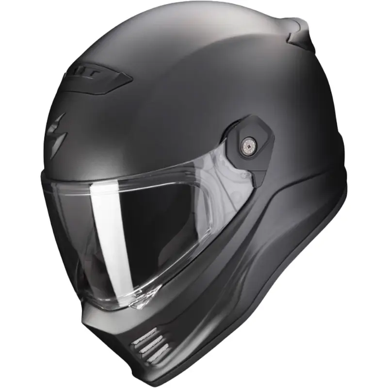 Bezpečná Platba Integrální helma na motorku SCORPION COVERT FX perleťová černá matná - II. jakost