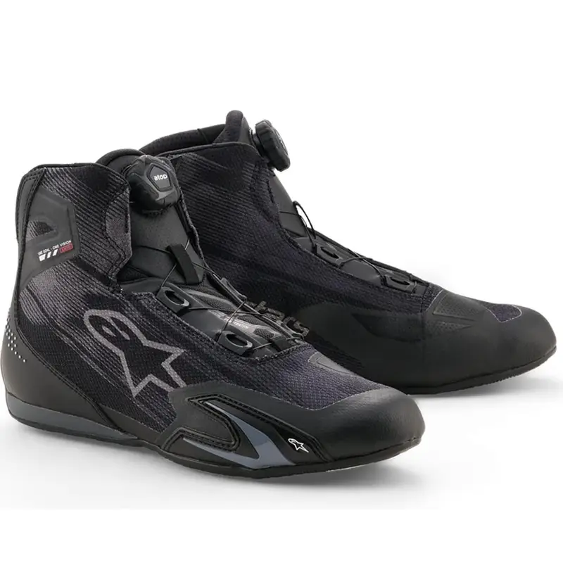 Boty na motorku Alpinestars Celer Vented černo-tmavě šedé Horká Nabídka