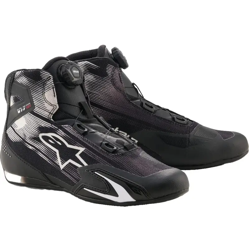 Boty na motorku Alpinestars Celer Vented černo-bílé Značkový