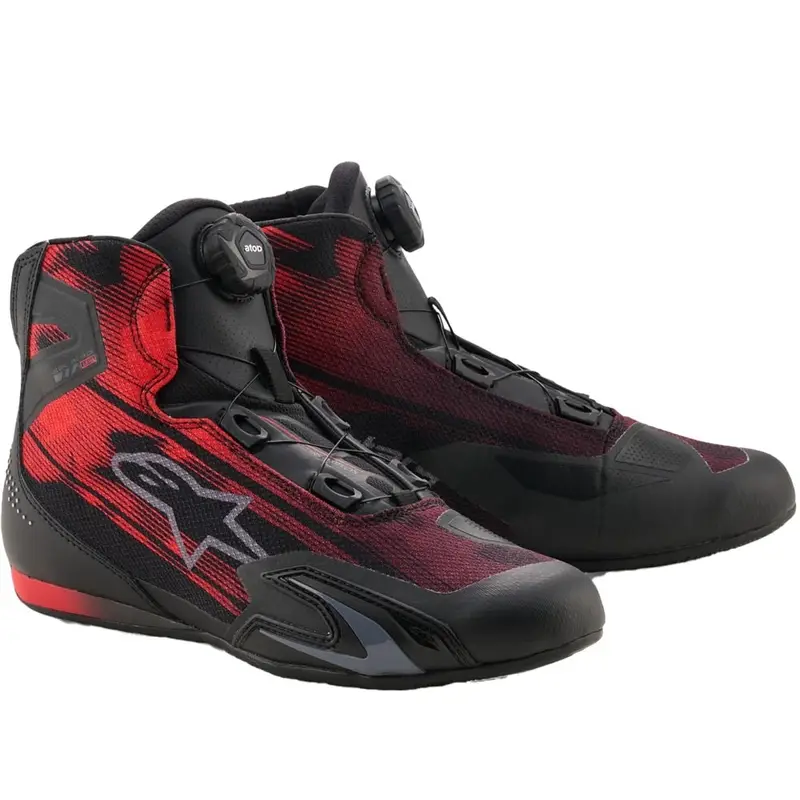 Boty na motorku Alpinestars Celer Vented černo-červené Rychlé Dodání