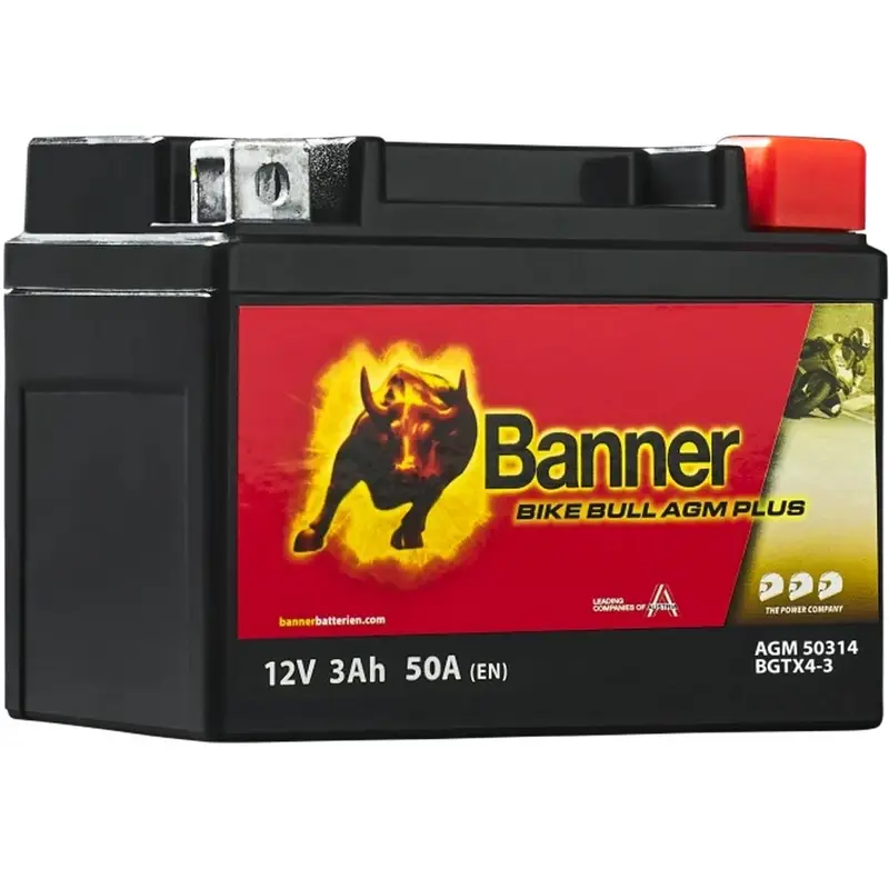 AGM baterie Banner Bike Bull AGM PLUS AGM PLUS 503 14 / BGTX4-3 - GTX4-3 Jen Po Omezenou Doba