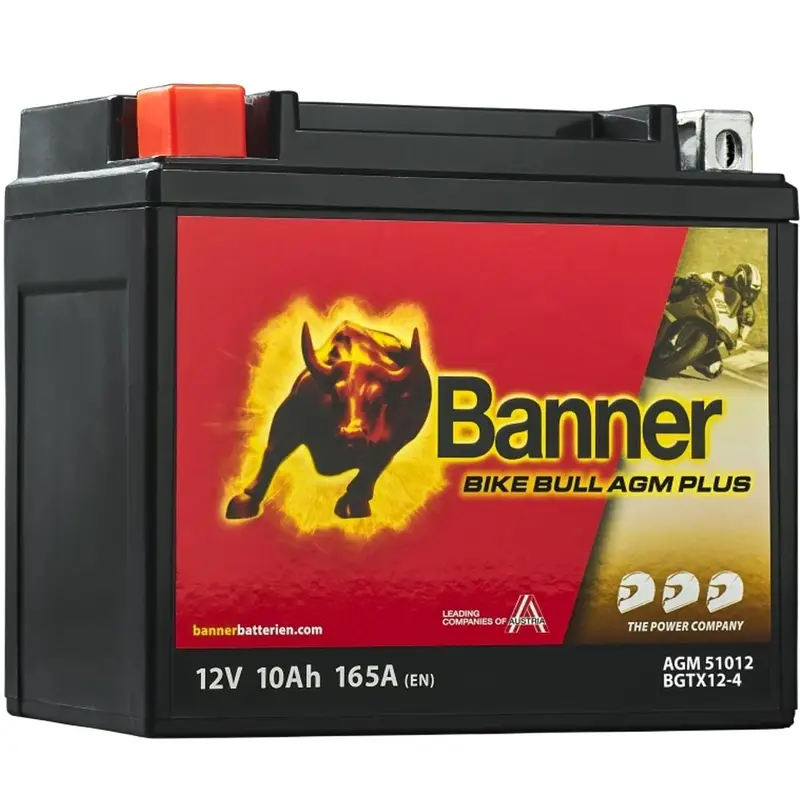 AGM baterie Banner Bike Bull AGM PLUS AGM PLUS 510 12 / BGTX12-4 - GTX12-4 Hit Sezóny