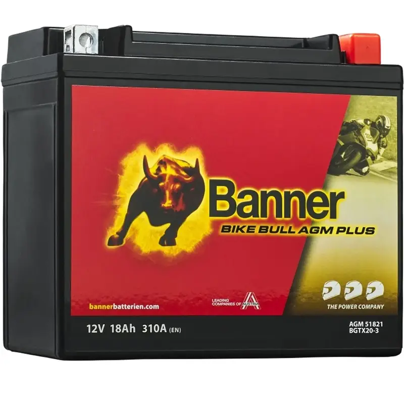 Kup Teď AGM baterie Banner Bike Bull AGM PLUS AGM PLUS 518 21 / BGTX20-3 - GTX20-3