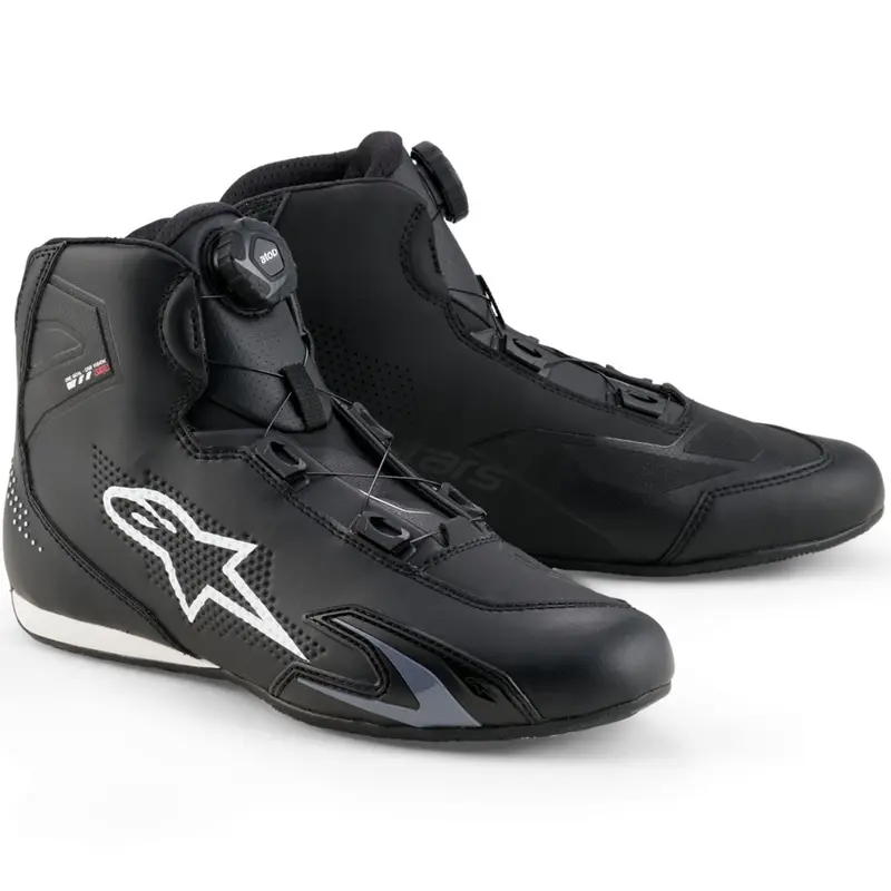 Boty na motorku Alpinestars Celer černo-bílé Rychlé Dodání