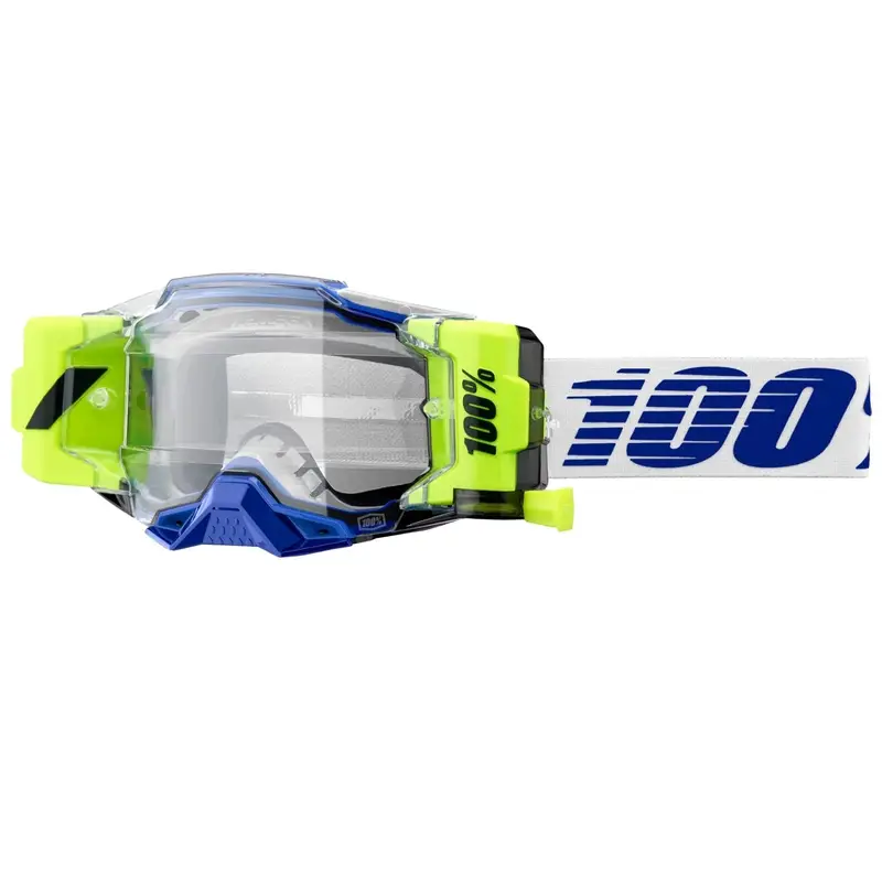 Koupit Online Motokrosové brýle 100% - USA Armega Forecast modré s čirým plexi
