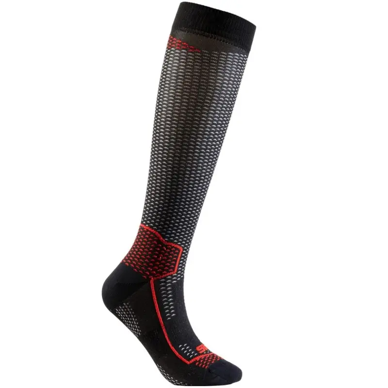 Cenově Výhodný Funkční podkolenky SIXS LONG V3 černý carbon-červené